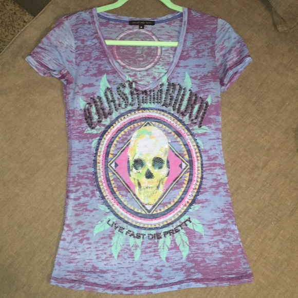 Crash and Burn ☠️ Tee - Picture 1 of 6